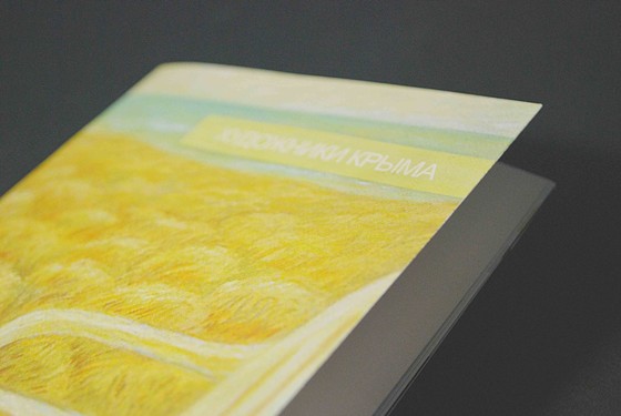 вёрстка буклетов: художники крыма